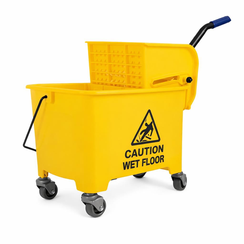 CUBETA CON EXPRIMIDOR INDUSTRIAL