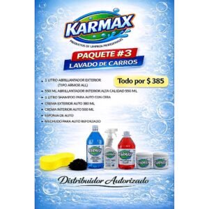 PAQUETE 3 LAVADO DE CARROS