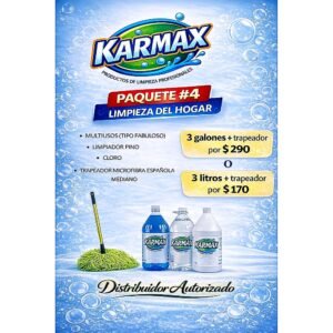 PAQUETE 4 LIMPIEZA DEL HOGAR