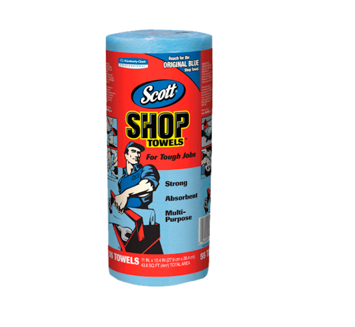 TOALLA AZUL MULTIUSOS