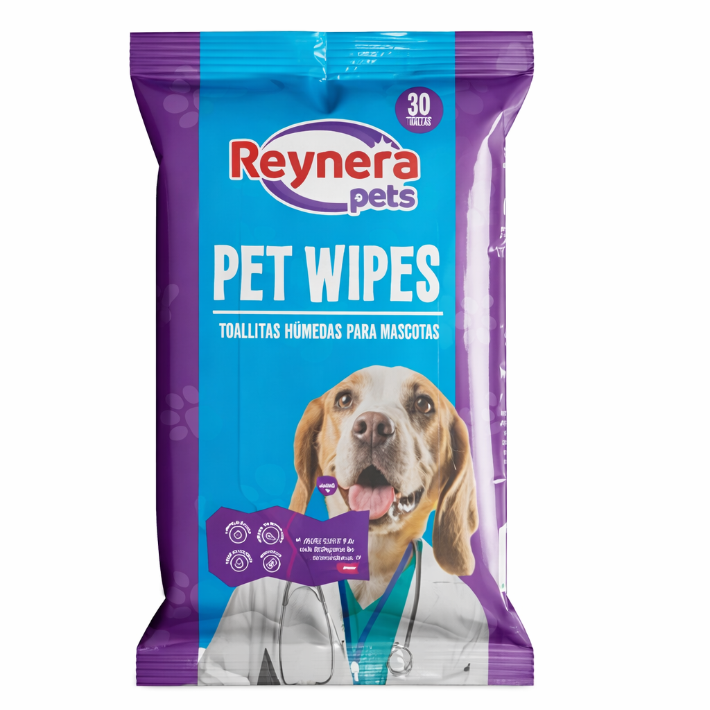 Toallitas húmedas para mascota
